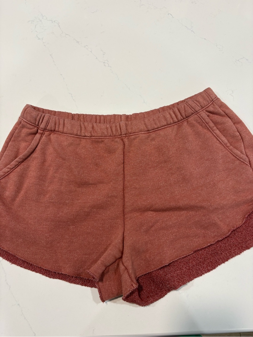 WMNS Aerie Burnt Orange Lounge Shorts Sz Medium